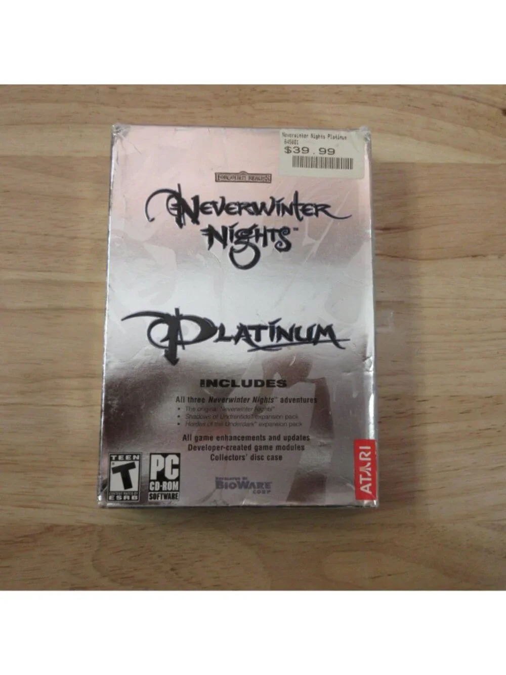 Forgotten Realms: Neverwinter Nights, Platinum Edition (PC, 2004)